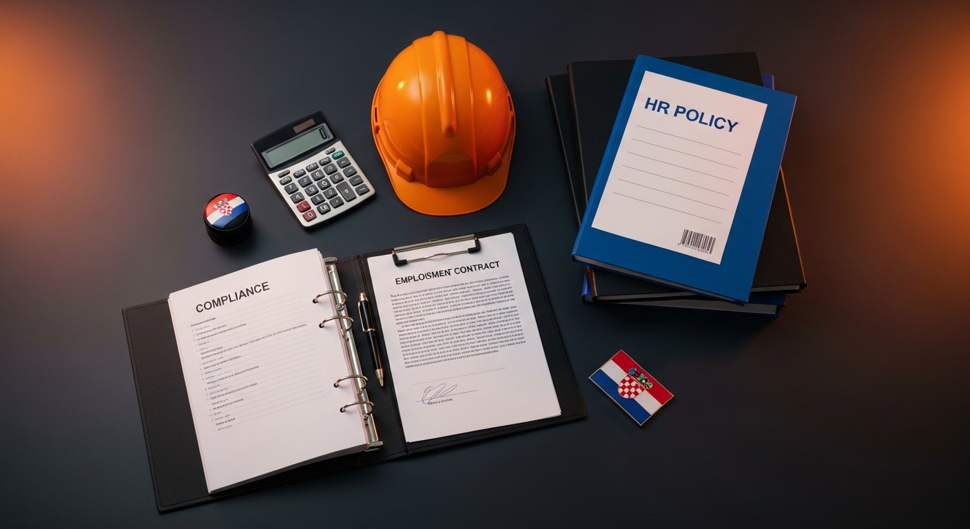 Compliance binder, potpisani ugovor, kalkulator i HR police — obveze poslodavca prema stranom radniku