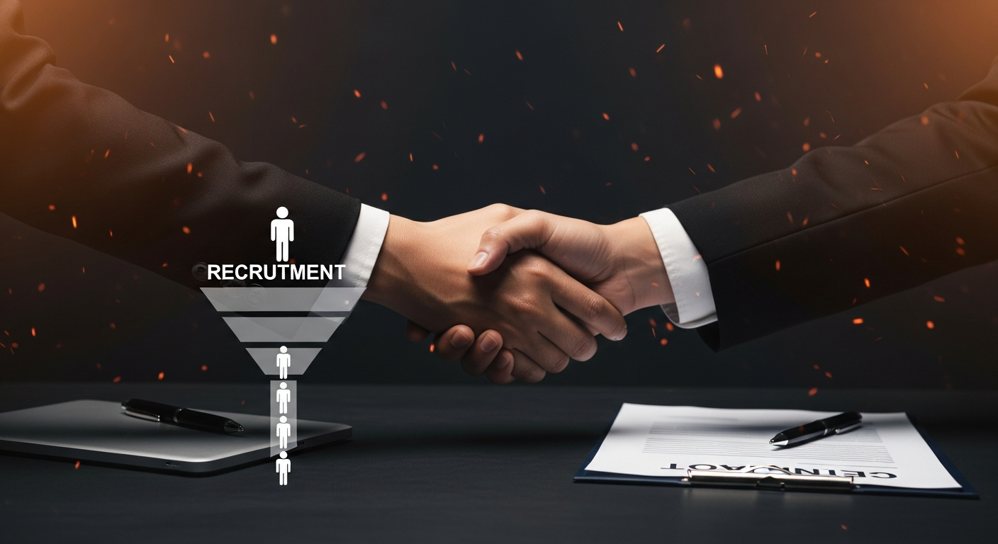 HR manager interviewing a job candidate