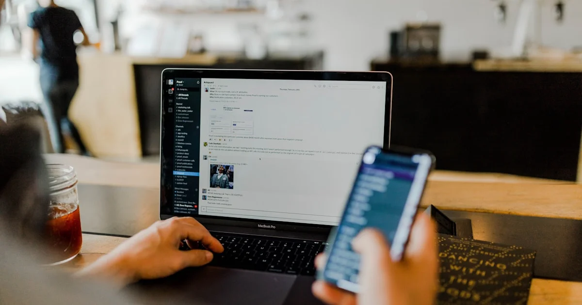 Marketing analytics and performance metrics dashboard